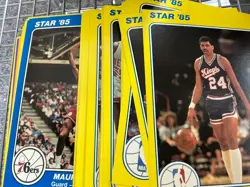 Lot of (75) Star Basketball Jumbo Cards - Image 1