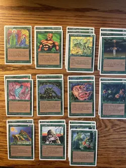 MTG: Chronicles 80 Multicolor White, Blue, Green Play Card Lot - Image 3