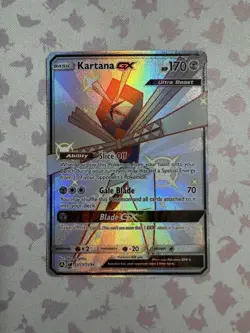 Kartana SV73/SV94 Pokemon Hidden Fates Full Art Card - NM - Image 1