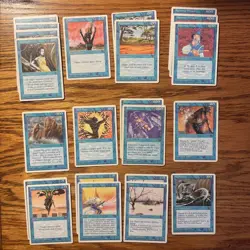 MTG: 4th Edition ‘95 Lot - Huge 125 Cards Inc Rares - Magic The Gathering - Image 3