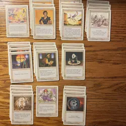 MTG: 4th Edition ‘95 Lot - Huge 125 Cards Inc Rares - Magic The Gathering - Image 4