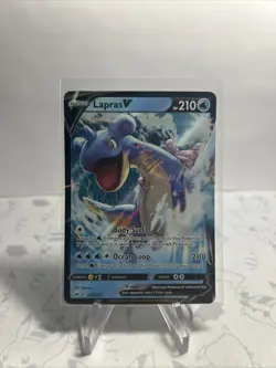 Lapras V 049/202 Sword & Shield Ultra Rare Holo Pokemon Card NM - Image 1