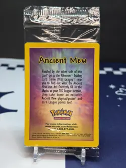 Sealed Ancient Mew ~ Unnumbered Movie Promo ~ Holo Pokemon Card ~ NM/Mint - Image 1