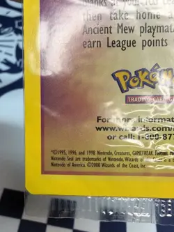 Sealed Ancient Mew ~ Unnumbered Movie Promo ~ Holo Pokemon Card ~ NM/Mint - Image 4