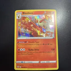Blaziken 024/189 NM Holo Darkness Ablaze Near Mint Foil Pokemon TCG Set Card 24 - Image 1