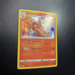 Blaziken 024/189 NM Holo Darkness Ablaze Near Mint Foil Pokemon TCG Set Card 24 - Image 3