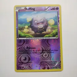 Pokemon- Fates Collide- Koffing 27/124- Reverse Holo Card - Image 1