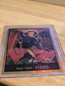 One Piece TCG Nico Robin Gold DON!! Card - EB03 Heroines Edition - EN - NM/M - Image 4