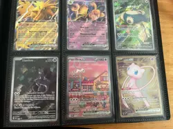 Pokemon 151 English Almost Master Set w/ Binder 2 Cards Missing (With 9 Promos) - Image 2