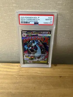 PSA10 MEGA Charizard X ex MA 223/193 M2a MEGA Dream ex Pokemon Card 2025 - Image 1