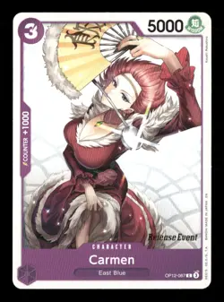 Carmen C Legacy of the Master Release Event Cards OP12-067 NM - Image 1