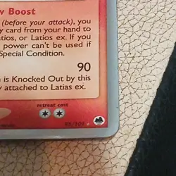 Latias ex Delta Species 95/101 Holo EX Dragon Frontiers 2006 LP Pokemon Card 🔥 - Image 4