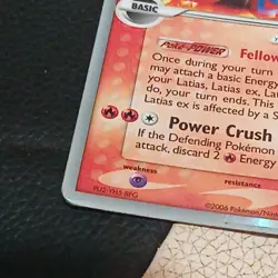 Latias ex Delta Species 95/101 Holo EX Dragon Frontiers 2006 LP Pokemon Card 🔥 - Image 5