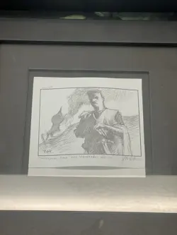 Magic the Gathering "Nocturnal Raid" aka "Favorable Destiny" from Mirage Sketch - Image 2