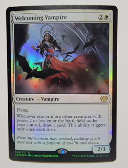 Welcoming Vampire - Commander: Tarkir: Dragonstorm (TDC) MTG NM - Image 1