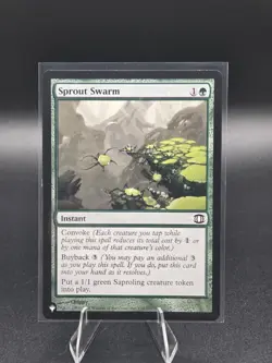 MTG Magic the Gathering Sprout Swarm (138/180) Future Sight - Image 1