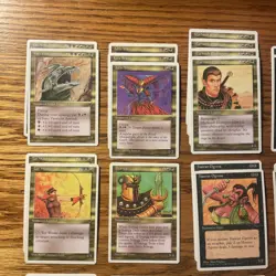 MTG: Vintage Chronicles Multicolor Red, Black, Green 70 Card Play Lot - Crisp NM - Image 2