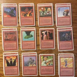 MTG: Vintage Chronicles Multicolor Red, Black, Green 70 Card Play Lot - Crisp NM - Image 3