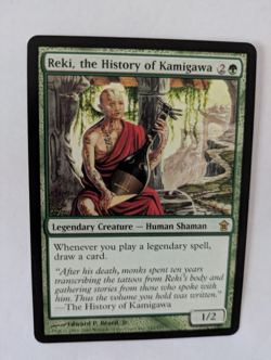 Reki, the History of Kamigawa Saviors of Kamigawa MTG NM Free ship&track - Image 1