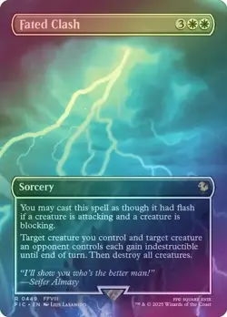 Fated Clash - Borderless (Foil) (FIC) - Image 1