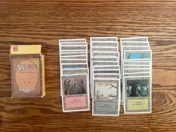 MTG: Vintage ‘94 Revised 95 Red, Black, Green Lot With Mana & Empty Booster Box - Image 5