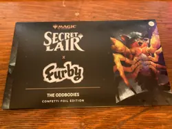 MTG Secret Lair Furby The Oddbodies CONFETTI FOIL - In hand, free shipping - Image 1