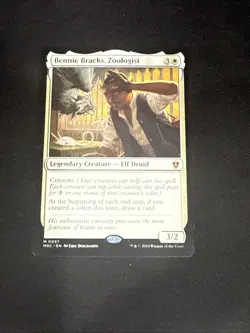 1x Bennie Bracks, Zoologist - Commander: Murders at Karlov Manor - NM - MTG - Image 1