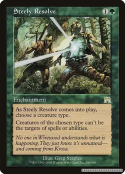 Steely Resolve [ONS - 286] - DM [Normal] TCG MTG - Image 1