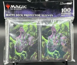 NEW/SEALED Magic the Gathering Matte Deck Protector Sleeves 100 Standard 66 x 91 - Image 1
