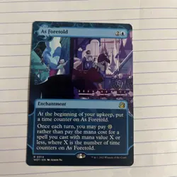 As Foretold NM Wilds of Eldraine: Enchanting Tales MTG FREE SHIPPING - Image 1