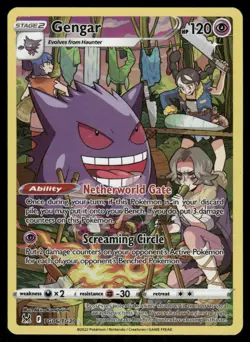 Pokemon Cards Gengar TG06/TG30 Lost Origin Trainer Gallery Holo NM - Image 1