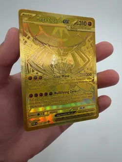 2026 Pokemon Perfect Order Mega Zygarde ex Gold Mega Hyper Rare English 124/088 - Image 3