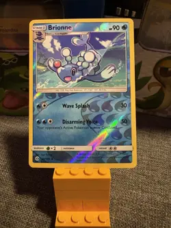 Brionne 40/149 Reverse Holo Sun Moon Pokemon - Image 1