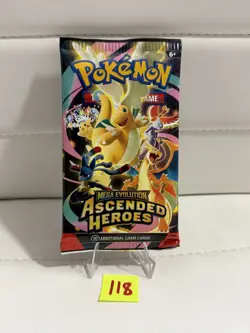 (NEW)🔥 Pokemon TCG Ascended Heroes Booster Pack Factory Sealed✅ - Image 1