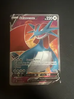 Salamence V 185/189 Full Art Ultra Rare - Pokemon TCG Darkness Ablaze - NM - Image 1