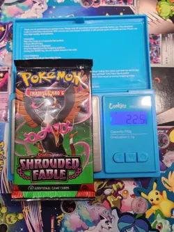 Very Heavy!! 22.5g Pokemon TCG SHROUDED FABLE 🔥 Booster Pack New Sealed - Image 1