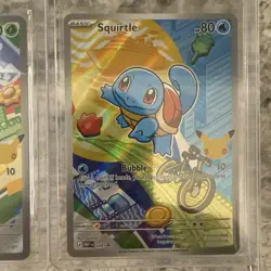 Charmander Bulbasaur Squirtle Pokemon TCG First Partner Illustration Collection - Image 4