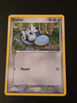 Dratini 52/109 Reverse Holo Pokemon EX Team Rocket Returns - Image 1