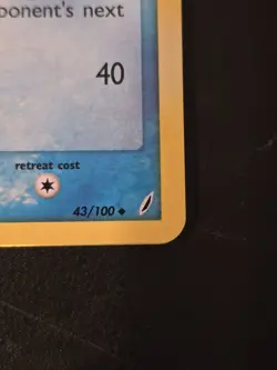 Wartortle 43/100 Reverse Holo Pokemon EX Crystal Guardians - Image 5