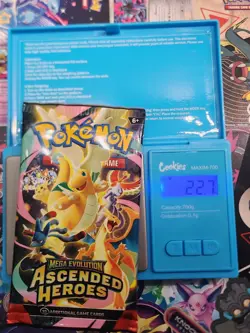 EXTREMELY HEAVY! 22.7g GOD PACKUUU Ascended Heroes Pokemon TCG Booster (SEALED) - Image 1