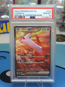 PSA 10 Latias ex 239/191 SIR Surging Sparks 2024 POKEMON SSP EN LATIAS EX - Image 1
