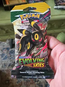 Pokemon TCG - Sword & Shield - Evolving Skies Booster Pack - New Factory Sealed - Image 1