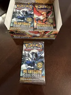 Pokemon Spanish Hgss Booster Lugia Art X6 - Image 1