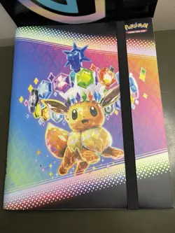 Pokemon TCG Prismatic Evolutions Binder Collection Eevee Binder Only - Image 2