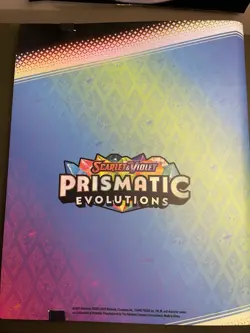 Pokemon TCG Prismatic Evolutions Binder Collection Eevee Binder Only - Image 3