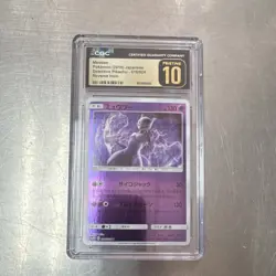 Pokemon Mewtwo 016/024 Smp2 Detective Pikachu Uncommon Holo CGC 10 Japanese - Image 1
