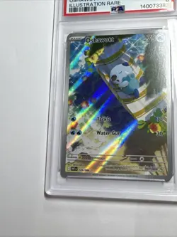 PSA NM-MT 8 Oshawott 105/086 Illustration Rare - White Flare - Pokemon TCG - Image 5