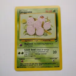 Exeggcute 74/130 Common Base Set 2 Pokemon NM 2000 Vintage WOTC - Image 1
