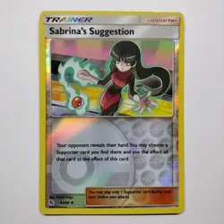Pokemon TCG Sabrina's Suggestion 65/68 Hidden Fates Reverse Holo MINT! - Image 1