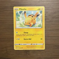 Pikachu 65/202 NM Sword & Shield Common Pokemon TCG 2020 - Image 1
